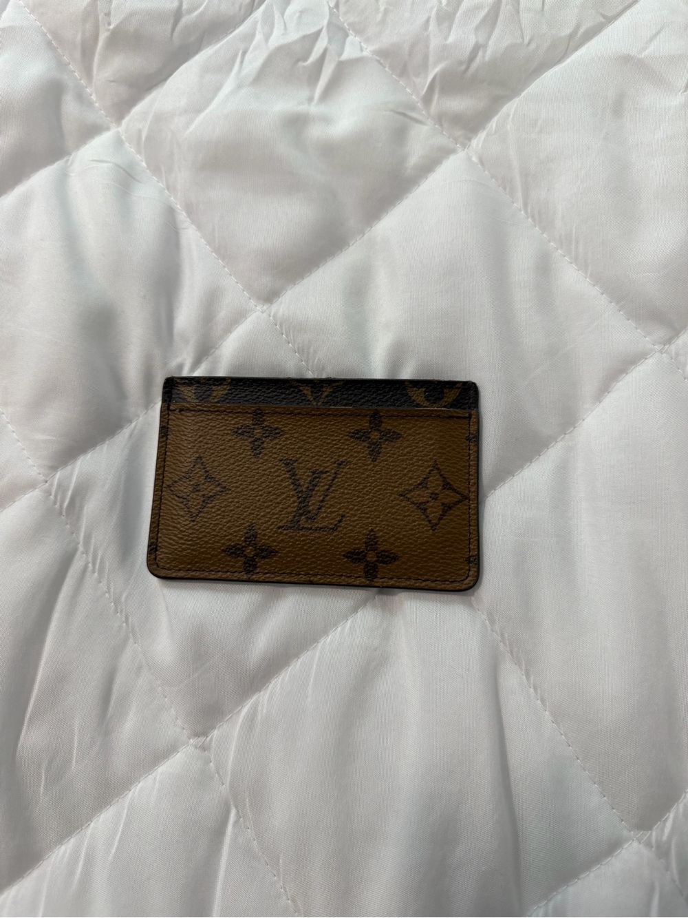 Louis Vuitton Brown Monogram Card Holder